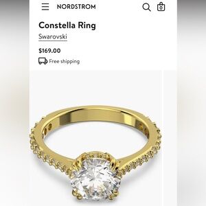 Swarovski ring size 6